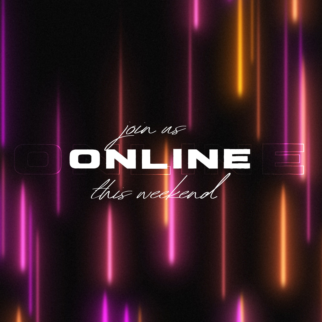 Join Us Online Neon Rain