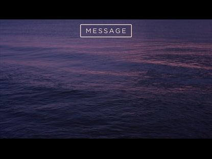 Sunset Surf Message