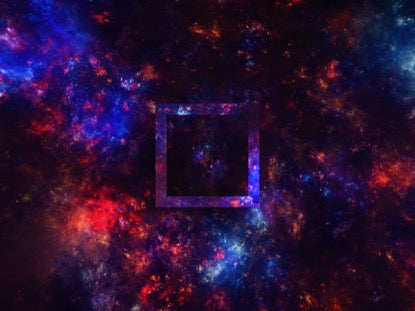 Space Paint Palette Square