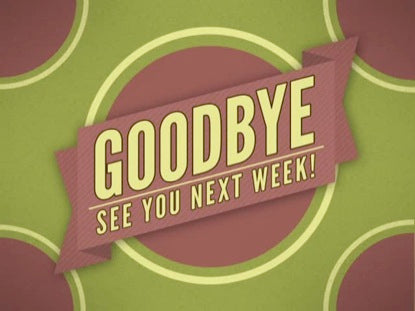 Classic Ribbon Goodbye