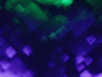 Bokeh Shapes Purple Green Diamonds