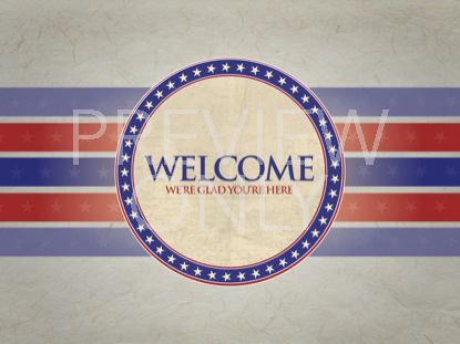 Patriotic Welcome Still
