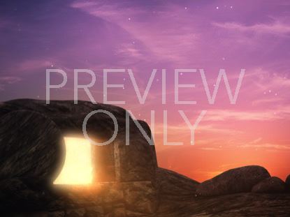 Easter Sunrise Tomb Close