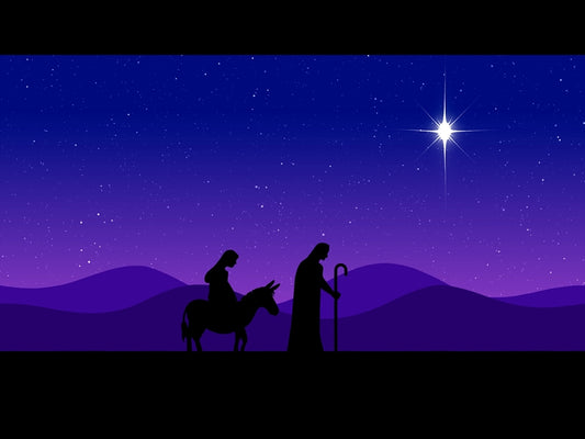 Christmas Motion Background - Mary And Joseph