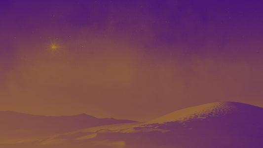 Amber Christmas Star 01 Still