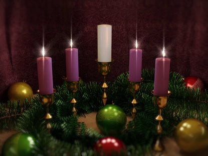 Advent Candles Four Loop
