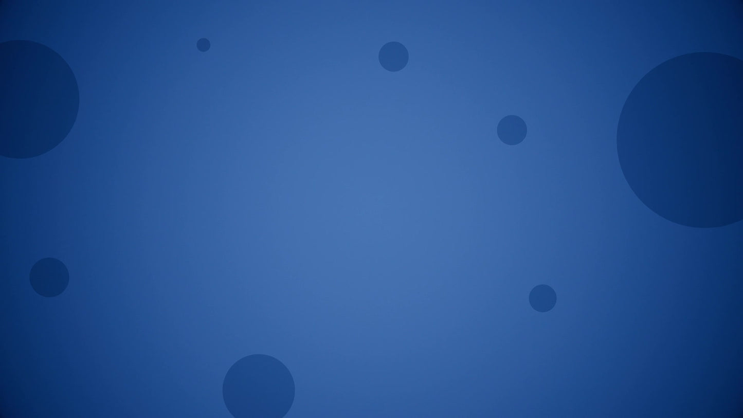 Floating Circles Light Blue Still