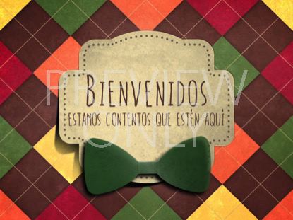 Plaid Dad Welcome Still -