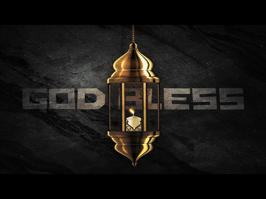 Advent Lantern (God Bless)