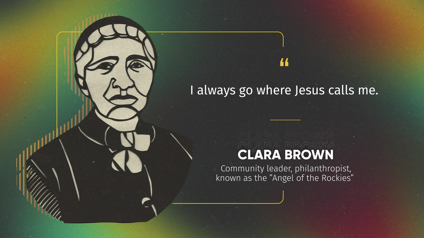 Black History Month Inspiration Clara Brown Still