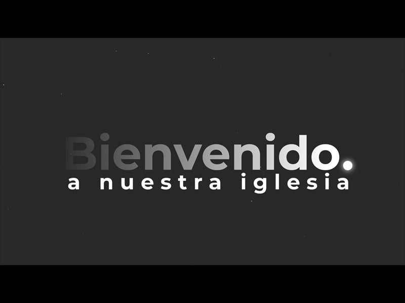 Bienvenido A Nuestra Iglesia