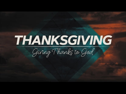 Thanksgiving Sky Title