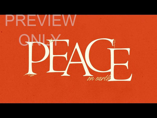 Advent Type Peace Title Still