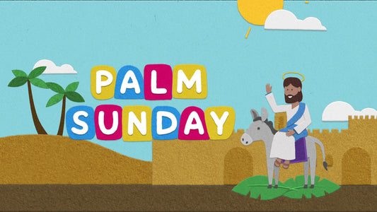 Palm Sunday Flannelgraph Title