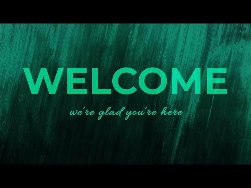 Shades Of Green Welcome Animation