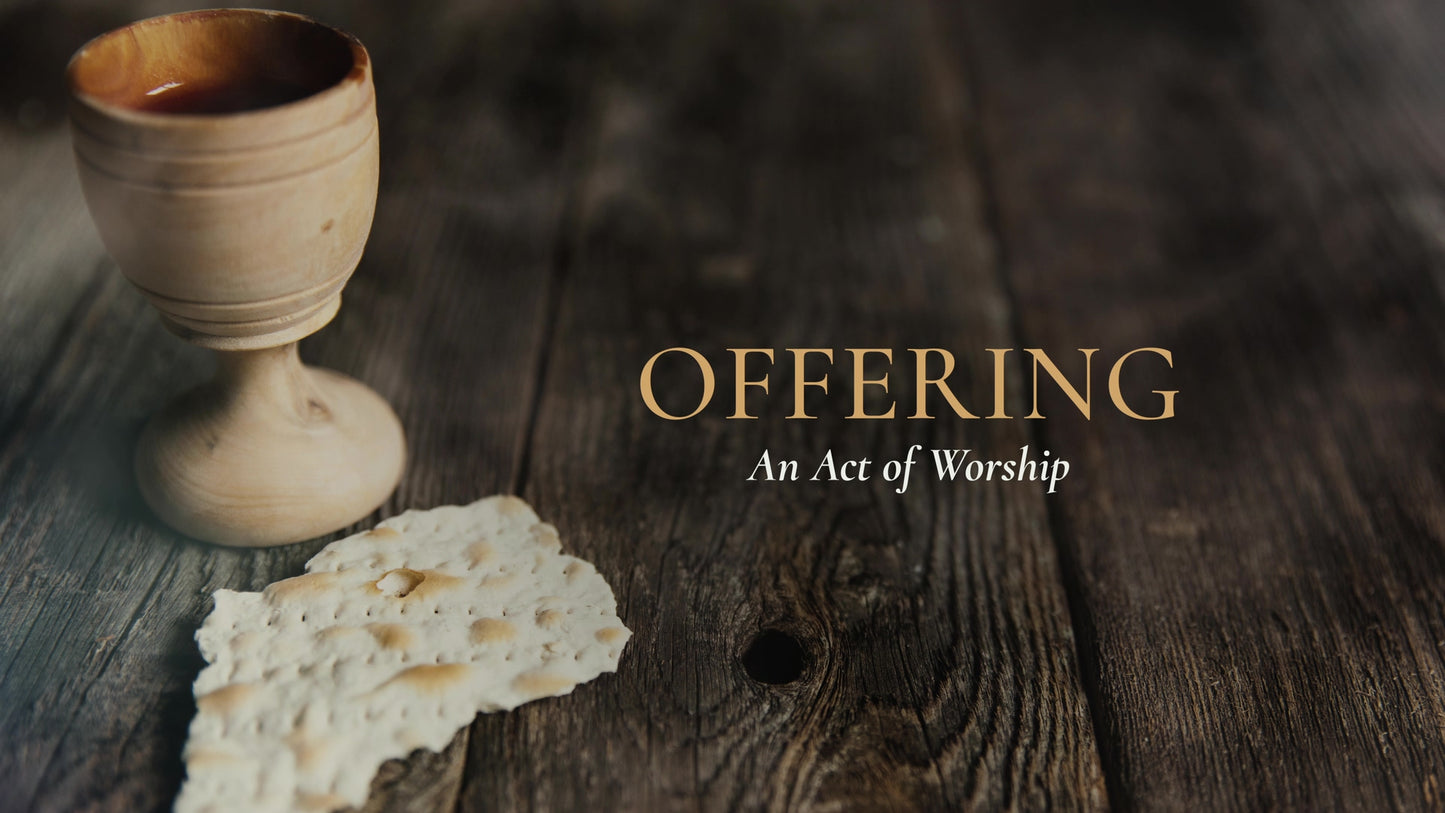 Remembrance Offering