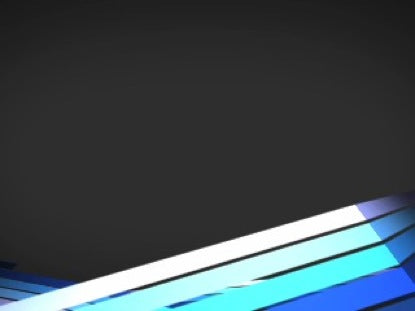 Blue 3D Lines