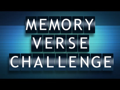 Memory Verse Challenge Countdown