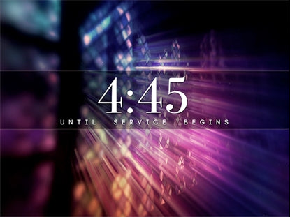 Stained Glass Countdown