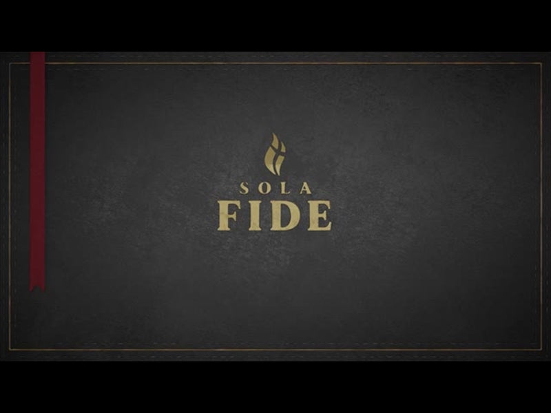 Title: Sola Fide - Black