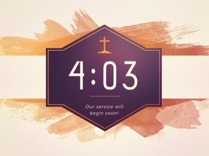 Easter Watercolor Countdown