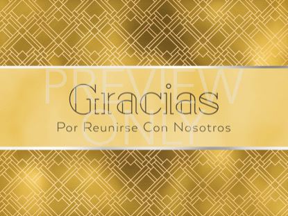 New Year Deco Closing Still - Spanish