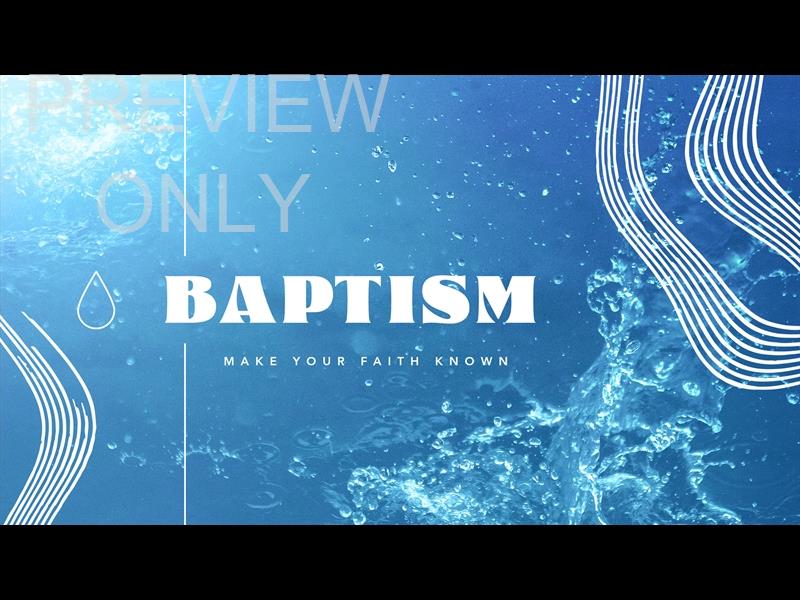 Summer Sun Baptism Still