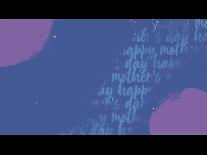 Happy Mother's Day Blue