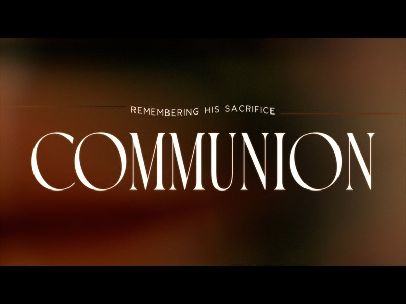 Never Alone Communion