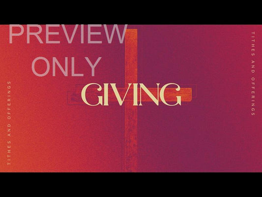 Easter Colors Easter Giving Title Still