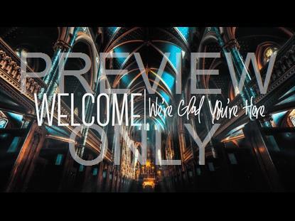 Cathedral Welcome Graphic