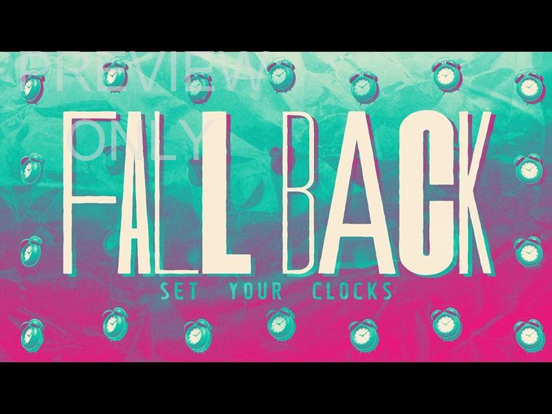 Livin Bold Fall Back Still
