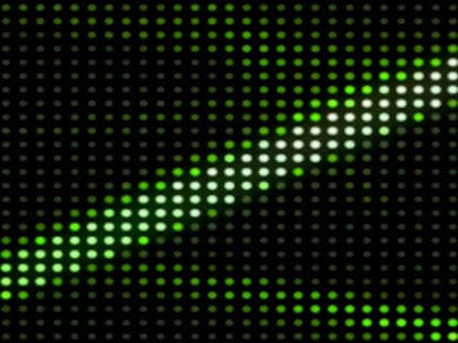 Led Lines Green