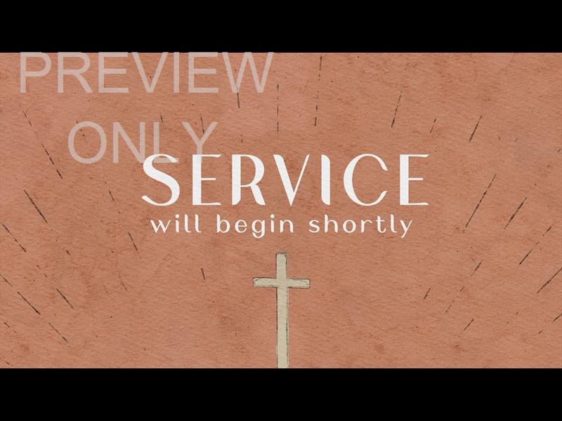 Drawn To Him Service Still