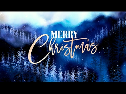 Christmas Woods Merry Christmas