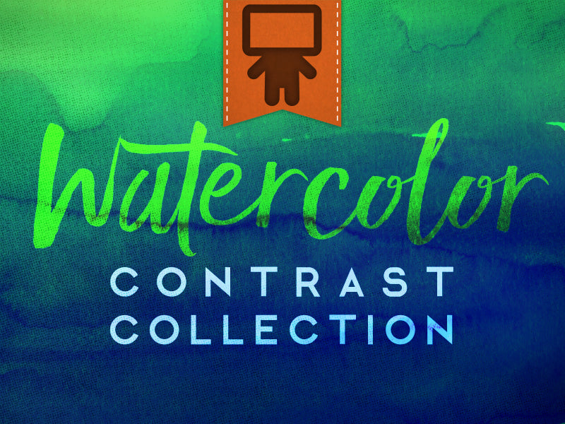 Watercolor Contrast Collection