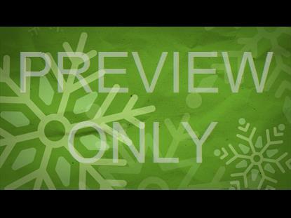 Big Snowflakes Green Still