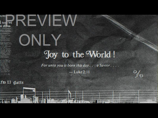 Christmas Words Joy To The World Still