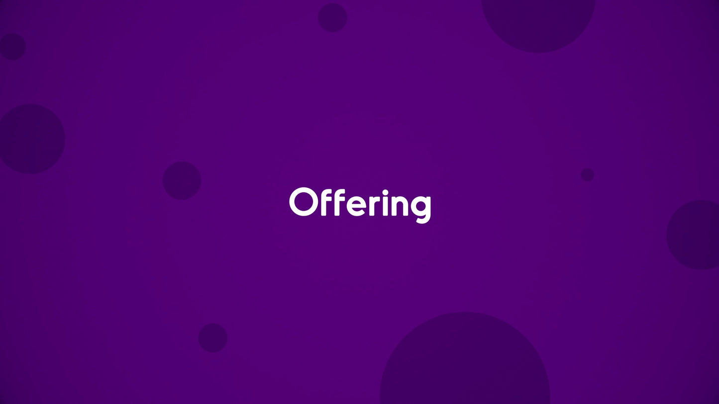 Floating Circles Offering