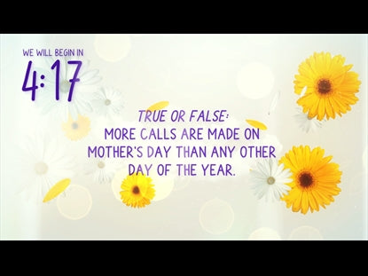 Mother's Day Trivia: Countdown