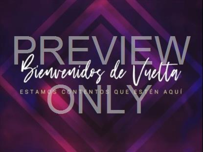 Infinity Welcome Back Spanish Still