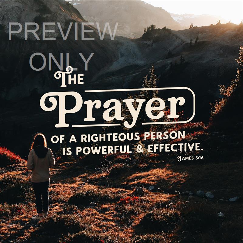 James 5:16 Prayer