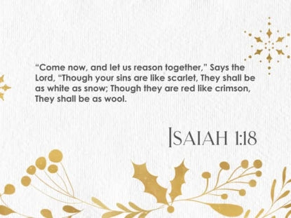 White As Snow Scripture Motion