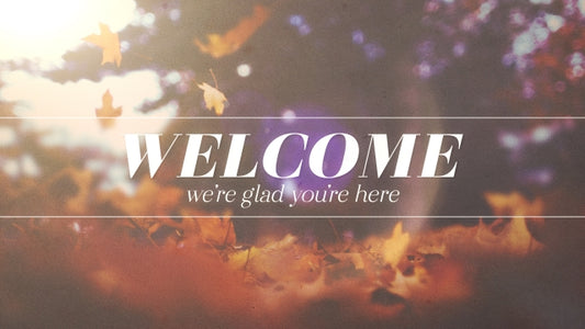 Autumn Light Welcome