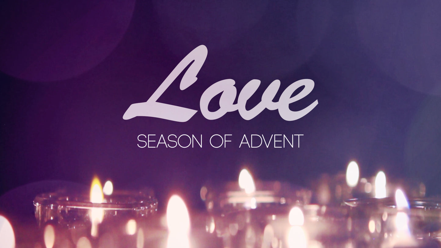 Advent Candles Love Still