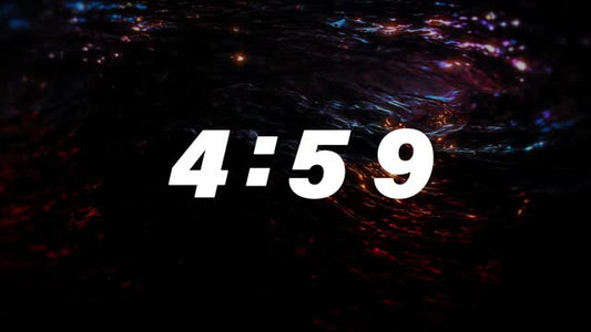 Reflective Water Countdown