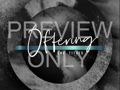Lent Volume 3 Offering Still