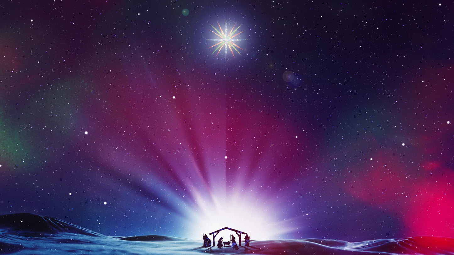 Glorious Christmas Nativity Still