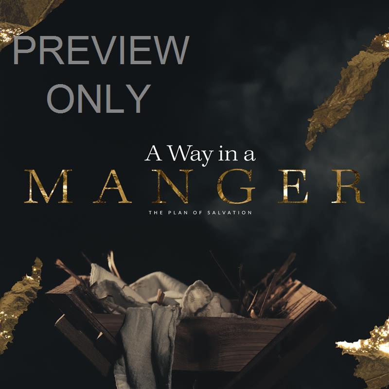 Nativity Manger Title