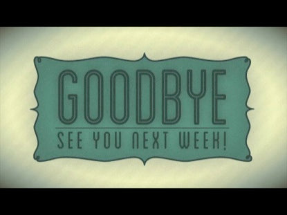 Vintage Frame Goodbye
